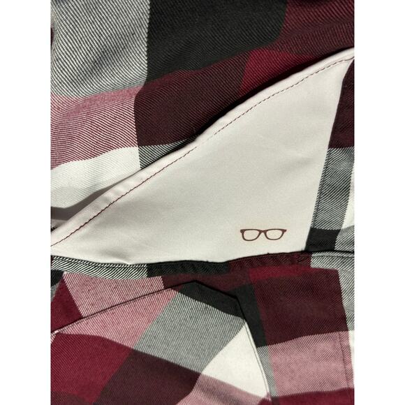 Dixxon Flannel Company South Paw Button Down Shirt Plaid Mens 3X Red Black White - Picture 11 of 12